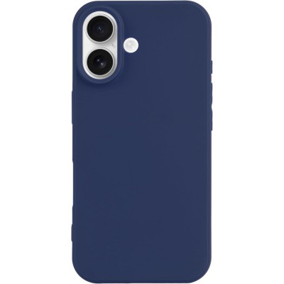 Θήκη Σιλικόνης Για iPhone 16 Plus 5G Soft Case 2.0mm –Σκούρο Μπλε