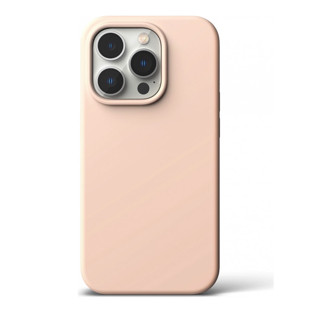 Θήκη Σιλικόνης Για iPhone 14 Pro Soft Case 2.0mm –Ροζ Nude Θήκες iPhone