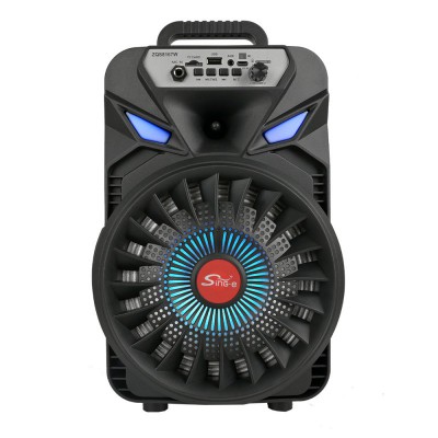 Ασύρματο Ηχείο Karaoke Bluetooth Με Μικρόφωνο 20W RGB – Μαύρο