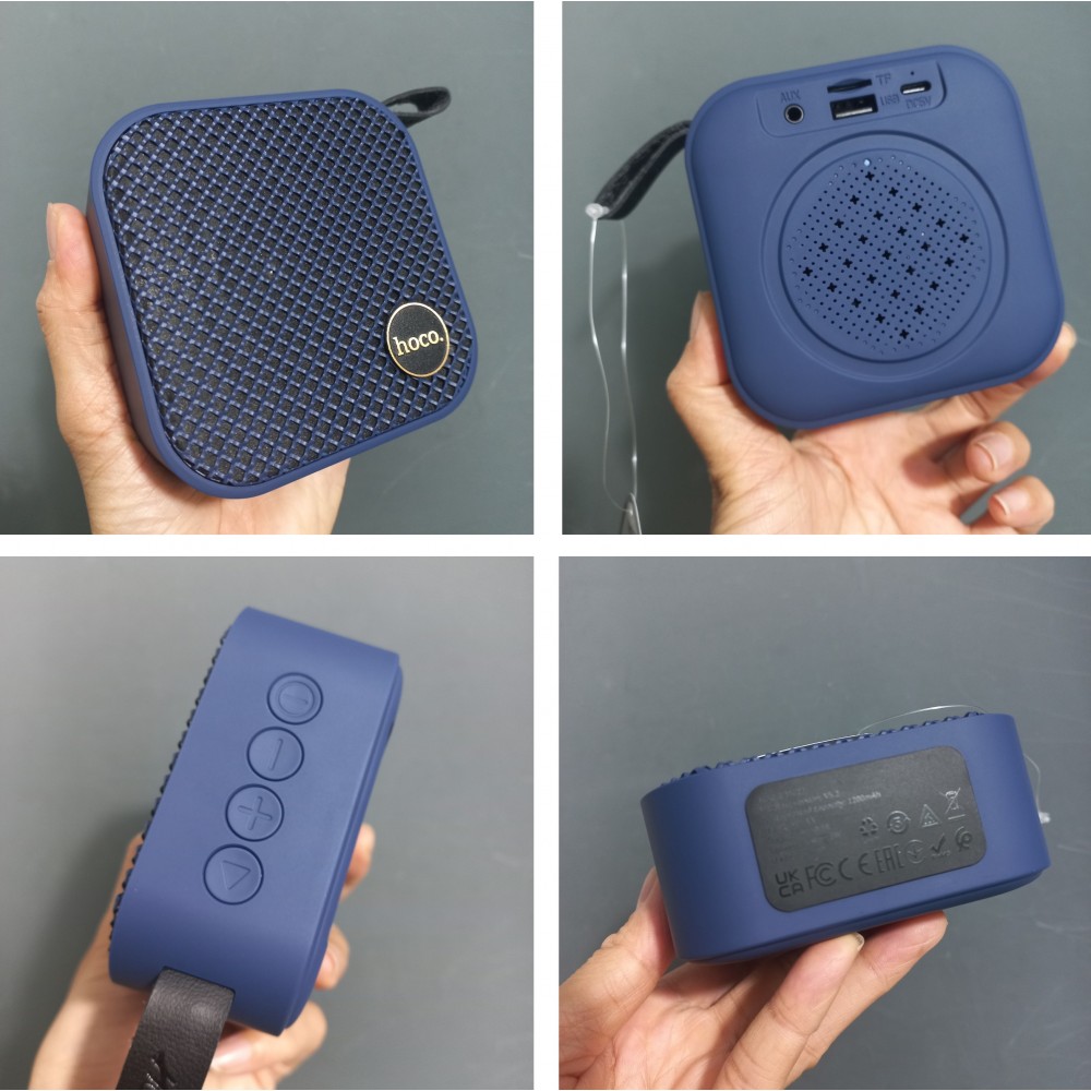 Ηχείο Hoco HC22 Bluetooth 5W με Ραδιόφωνο και Διάρκεια Μπαταρίας έως 4 ώρες -Μπλε   Αξεσουάρ 