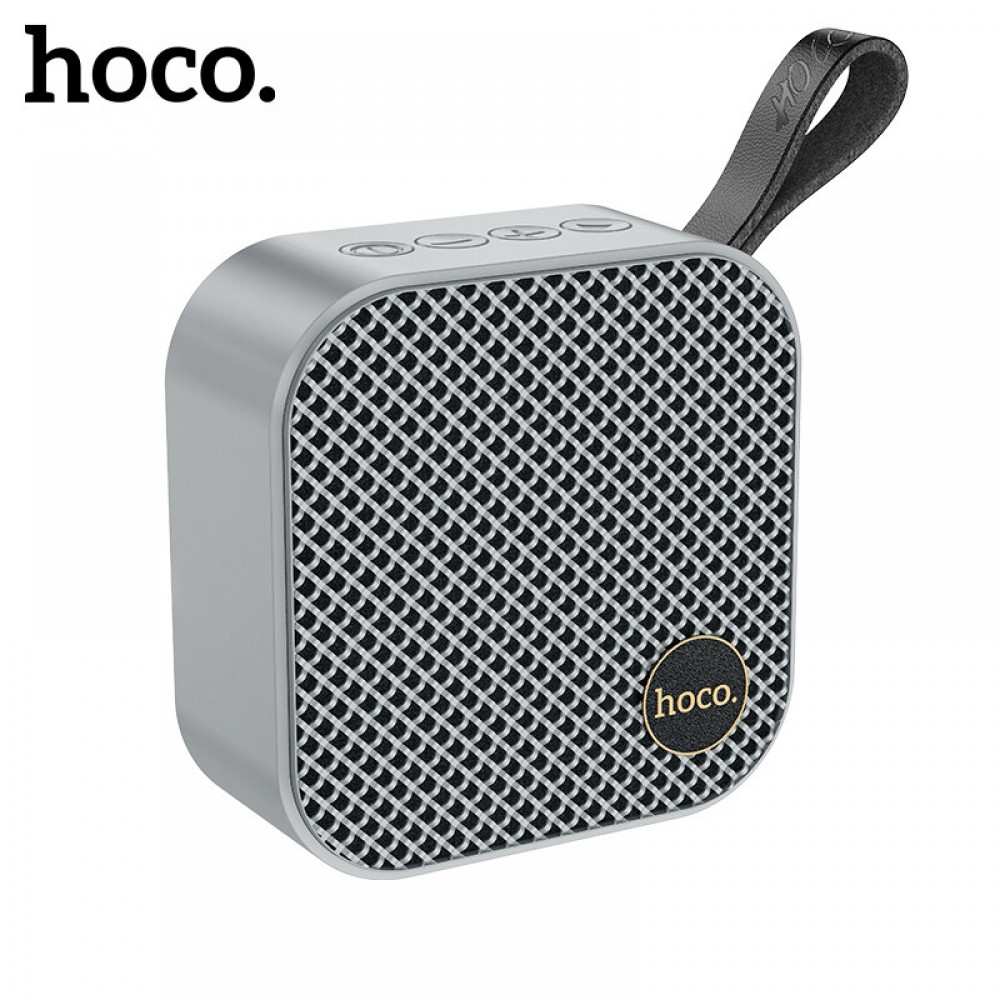 Ηχείο Hoco HC22 Bluetooth 5W με Ραδιόφωνο και Διάρκεια Μπαταρίας έως 4 ώρες -Ασημί Αξεσουάρ 