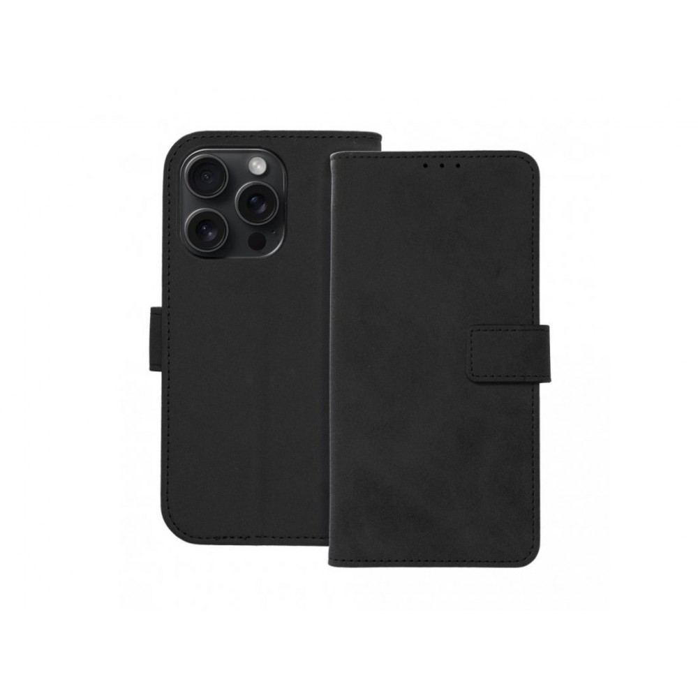 Θήκη Βιβλίο Δερματίνης Για iPhone 15 Pro Max 5G –Μαύρο Θήκες iPhone