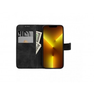 Θήκη Βιβλίο Δερματίνης Για iPhone 15 Pro Max 5G –Μαύρο Θήκες iPhone