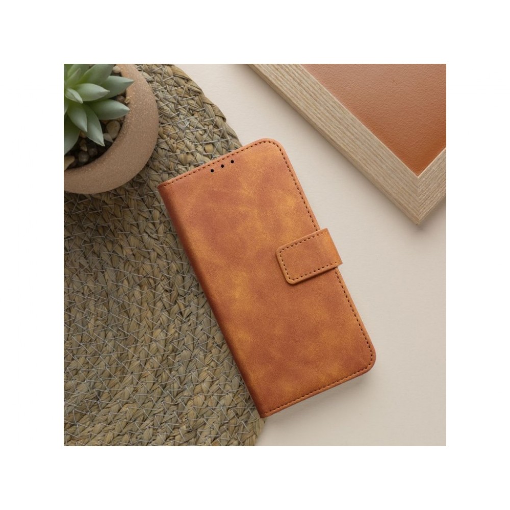 Θήκη Βιβλίο Δερματίνης Για iPhone 15 Pro 5G –Καφέ Θήκες iPhone