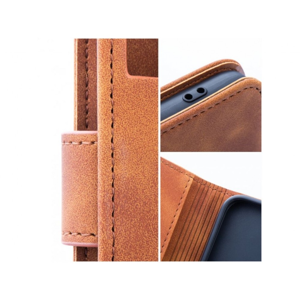 Θήκη Βιβλίο Δερματίνης Για iPhone 15 Pro 5G –Καφέ Θήκες iPhone