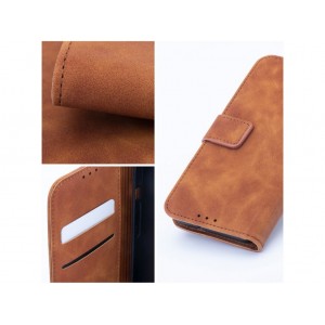 Θήκη Βιβλίο Δερματίνης Για iPhone 15 Pro 5G –Καφέ Θήκες iPhone