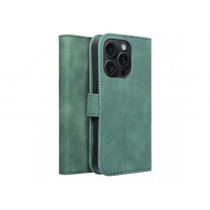 Θήκη Βιβλίο Δερματίνης Για iPhone 15 Pro 5G –Πράσινο Θήκες iPhone