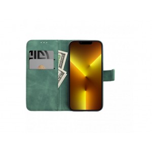 Θήκη Βιβλίο Δερματίνης Για iPhone 15 Pro 5G –Πράσινο Θήκες iPhone