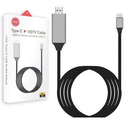 Καλώδιο Type-C Adapter Cable HDTV Adapter Cable 4K -Black