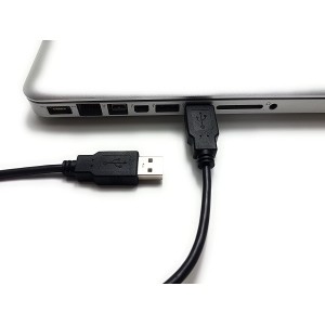Καλώδιο USB-A v2.0 Αρσενικό σε USB-A v2.0 Αρσενικό 1m -Black Αξεσουάρ 