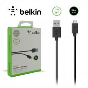 BELKIN ΜΙΧΙΤ USB 2.0 TO MICRO USB CABLE ΑΣΠΡΟ 1.2M Αξεσουάρ 