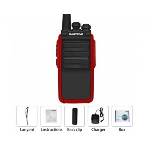 Baofeng Walkie Talkie 5W Σετ 2τμχ Αξεσουάρ 