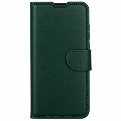 Θήκη Βιβλίο Wallet Για Xiaomi Redmi A7 Pro / Poco C81 Pro με Υποδοχή Καρτών & Stand –Σκούρο Πράσινο