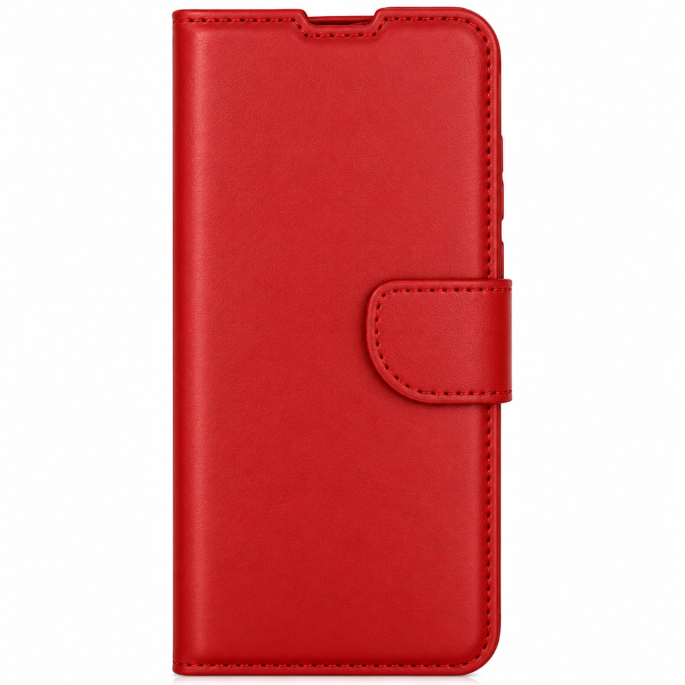 Θήκη Βιβλίο Wallet Για Xiaomi Redmi A7 Pro / Poco C81 Pro με Υποδοχή Καρτών & Stand –Κόκκινο Θήκες Smartphone