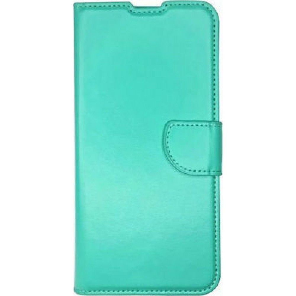 Θήκη Βιβλίο Wallet Για Xiaomi Redmi Note 13 Pro 5G / Poco X6 5G με Υποδοχή Καρτών & Stand –Τιρκουάζ Θήκες Smartphone