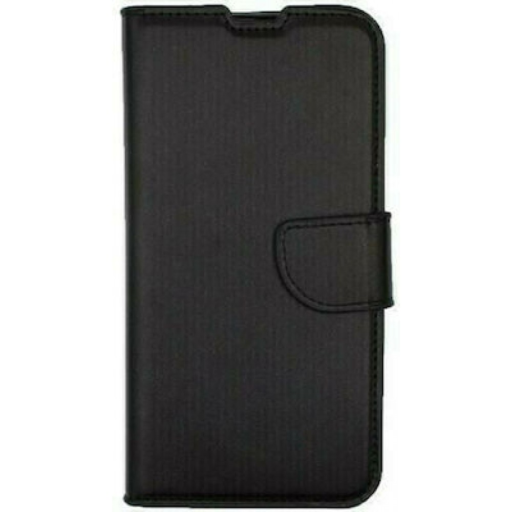 Θήκη Βιβλίο Wallet Για Realme Note 60 Με Υποδοχή Καρτών & Stand –Μαύρο Θήκες Smartphone