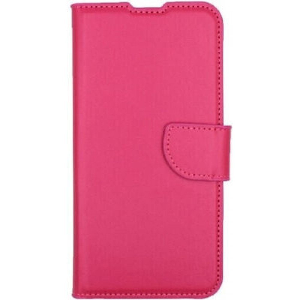 Θήκη Βιβλίο Wallet Για Realme Note 60 Με Υποδοχή Καρτών & Stand –Φούξια Θήκες Smartphone