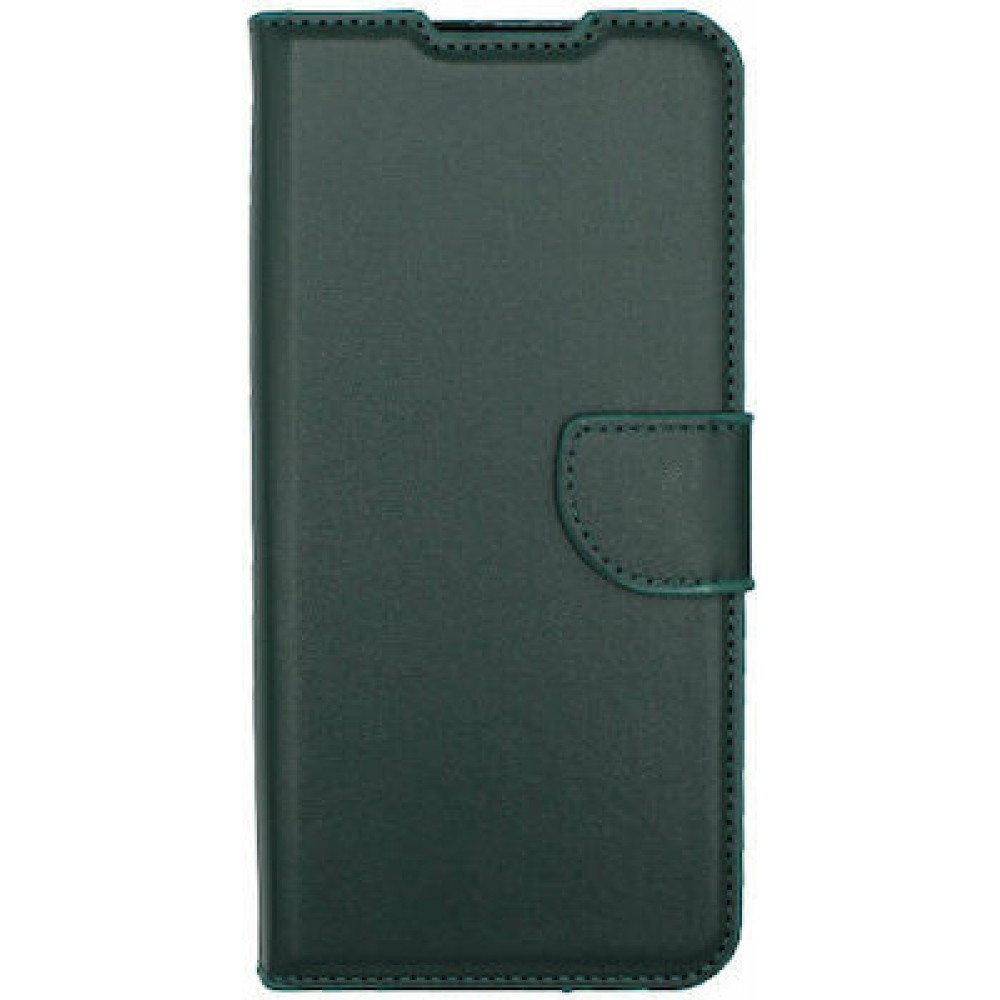 Θήκη Βιβλίο Wallet Για Xiaomi Redmi A7 Pro με Υποδοχή Καρτών & Stand –Σκούρο Πράσινο Θήκες Smartphone