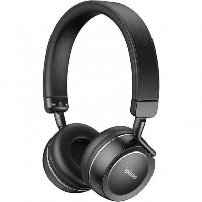 Headphones Ipipoo EP-1 Ασύρματη / Ενσύρματα On Ear με 12 ώρες Λειτουργίας- Μαύρο