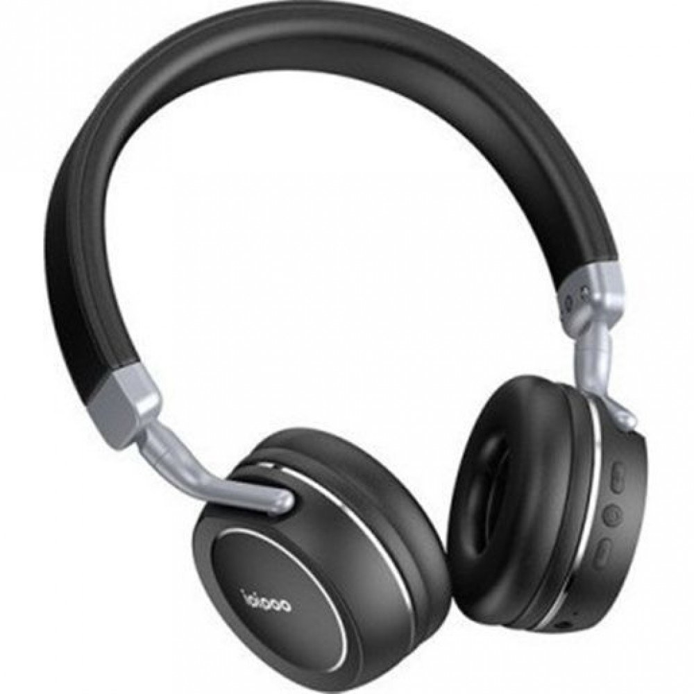 Headphones Ipipoo EP-1 Ασύρματη / Ενσύρματα On Ear με 12 ώρες Λειτουργίας- Μαύρο Αξεσουάρ 