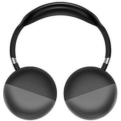 AKZ-MAX11 Ασύρματα/Ενσύρματα On Ear Ακουστικά με 15 ώρες Λειτουργίας -Μαύρο