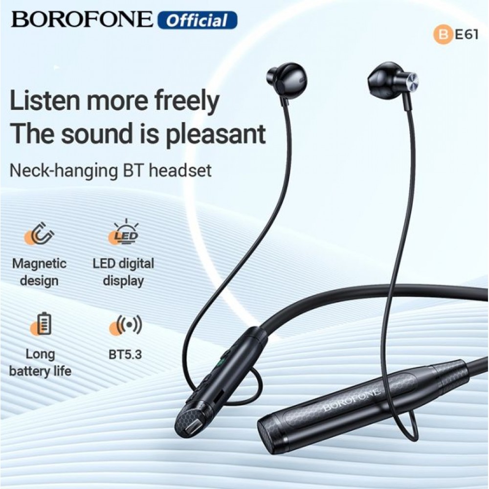 Ακουστικά Bluetooth Άθλησης Sport Headset Handsfree -Black Αξεσουάρ 