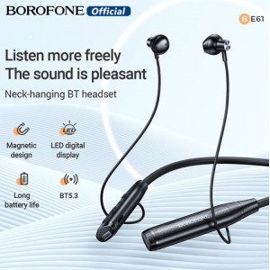 Ακουστικά Bluetooth Άθλησης Sport Headset Handsfree -Black Αξεσουάρ 