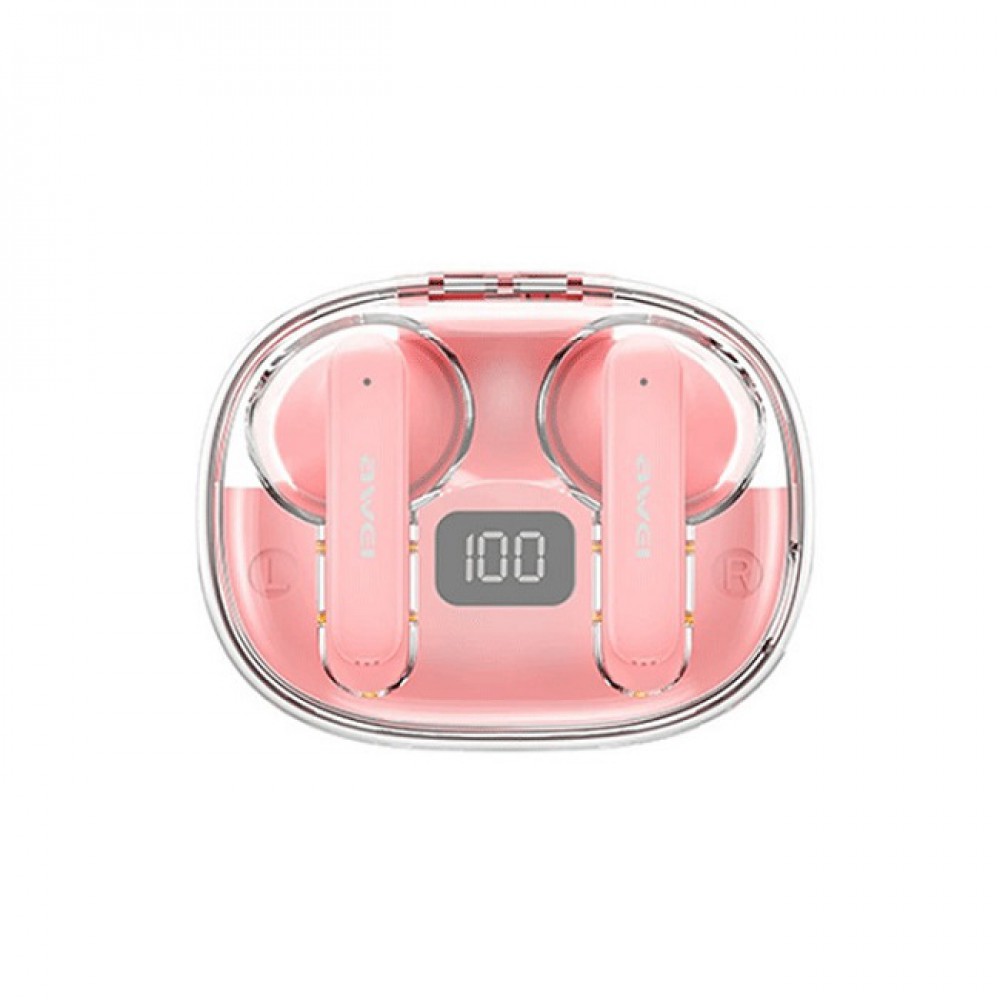 Ασύρματα ακουστικά Bluetooth AWEI T86 ENC -Ροζ Αξεσουάρ 