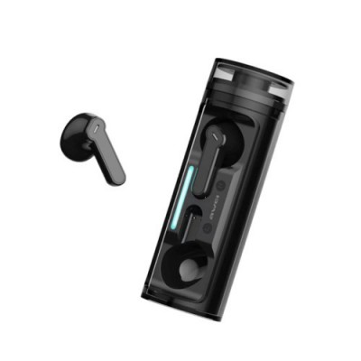 Awei T77 Earbud Bluetooth Handsfree Ακουστικά με Θήκη Φόρτισης -Μαύρο