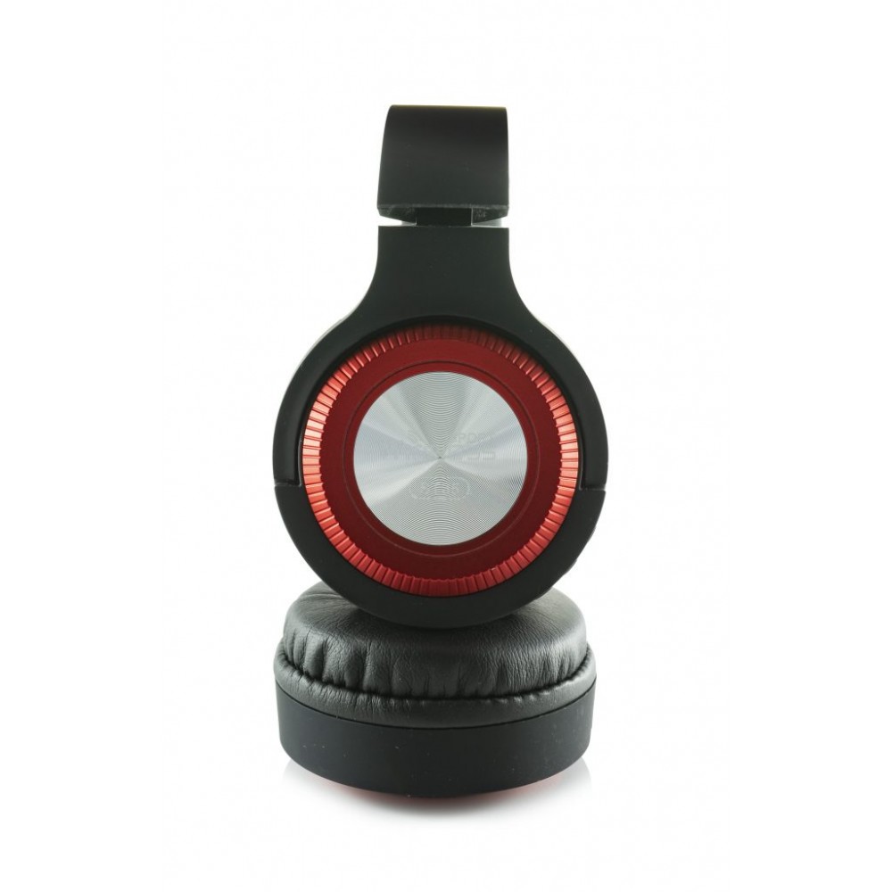 Ασύρματα Ακουστικά Bluetooth ST-35 -Μαύρο / Κόκκινο Αξεσουάρ 