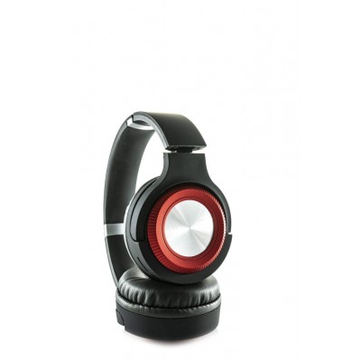 Ασύρματα Ακουστικά Bluetooth ST-35 -Μαύρο / Κόκκινο