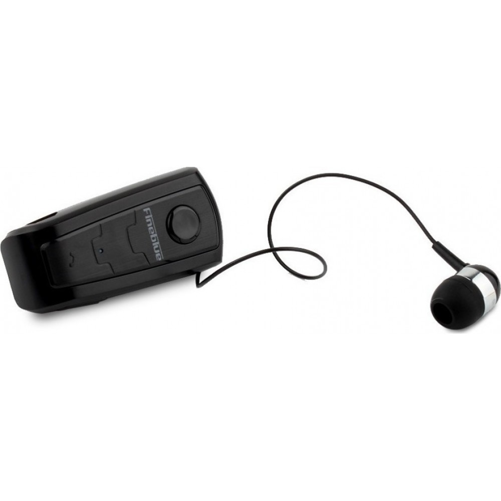 Ακουστικό Bluetooth Fineblue F910 με Επεκτεινόμενο Καλώδιο Clip-On Wireless Headset -Μαύρο Αξεσουάρ 