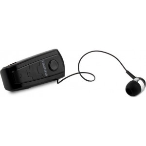 Ακουστικό Bluetooth Fineblue F910 με Επεκτεινόμενο Καλώδιο Clip-On Wireless Headset -Μαύρο Αξεσουάρ 