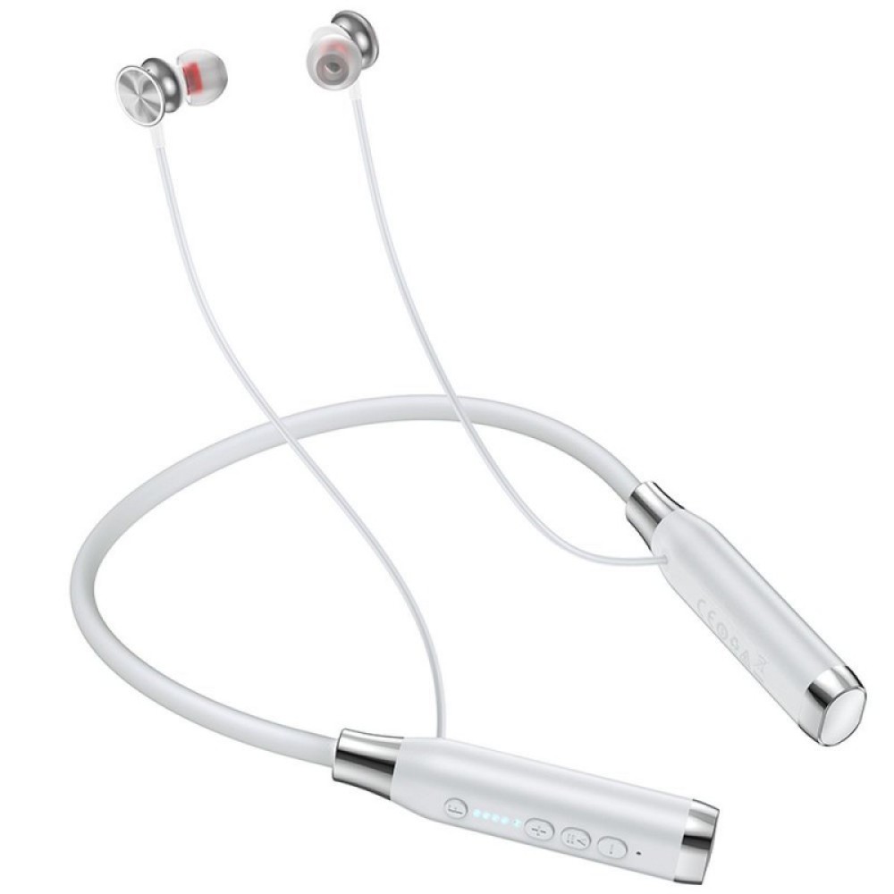 Ακουστικά Bluetooth Hoco ES62 Wireless Earphones Neck-Hang Σε Χρώμα Γκρι Αξεσουάρ 