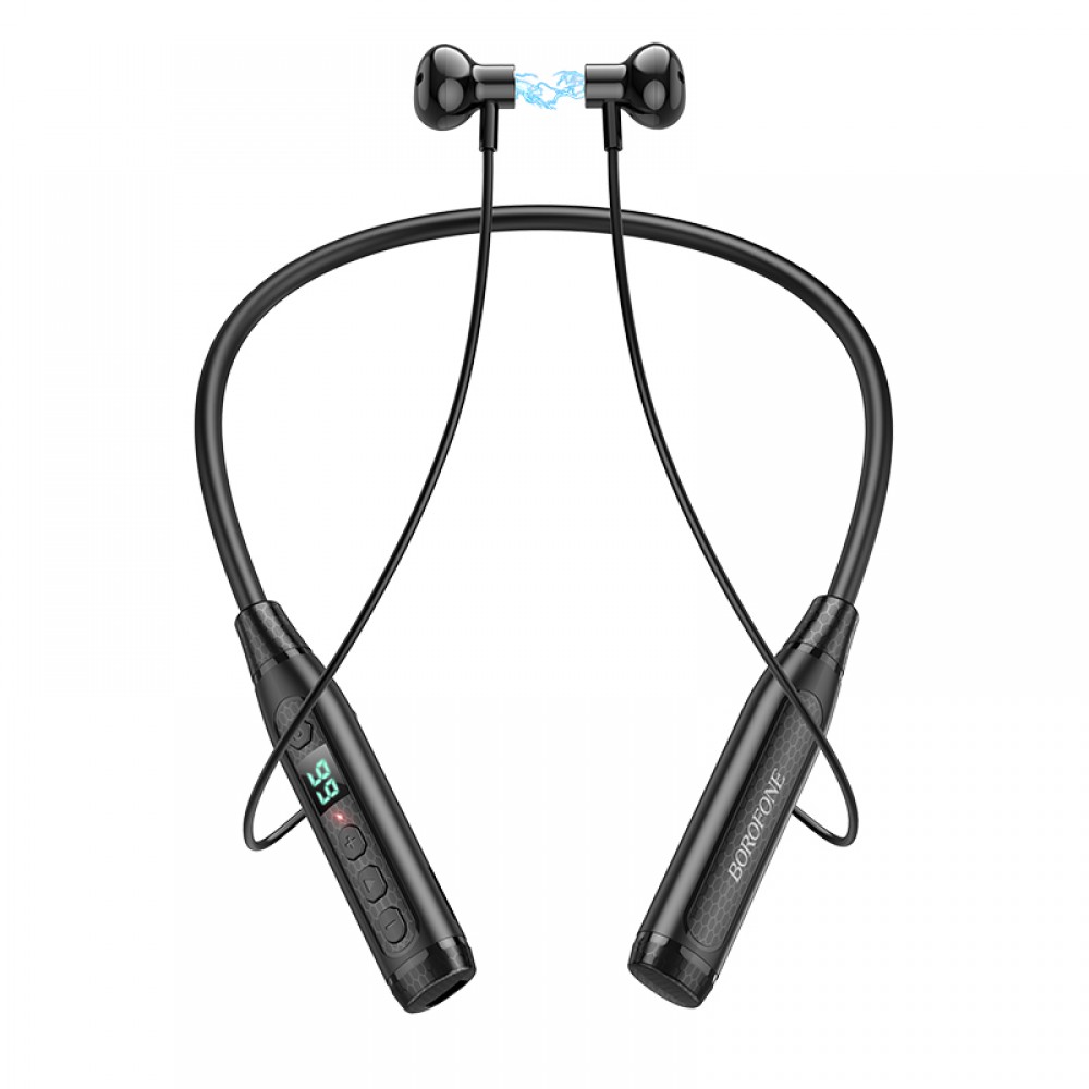 In-ear Bluetooth Handsfree Ακουστικά με Αντοχή στον Ιδρώτα -Μαύρα Αξεσουάρ 