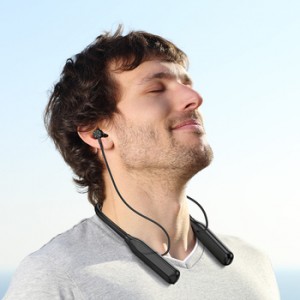 In-ear Bluetooth Handsfree Ακουστικά με Αντοχή στον Ιδρώτα -Μαύρα Αξεσουάρ 