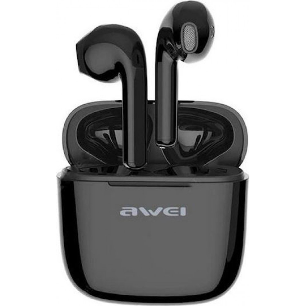 Awei T28 Bluetooth V5.0 Wireless Sports Headset with Charging Case -Black Αξεσουάρ 