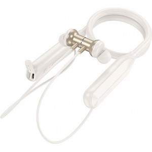 In-ear Bluetooth Handsfree Ακουστικά με Αντοχή στον Ιδρώτα -Λευκά Αξεσουάρ 