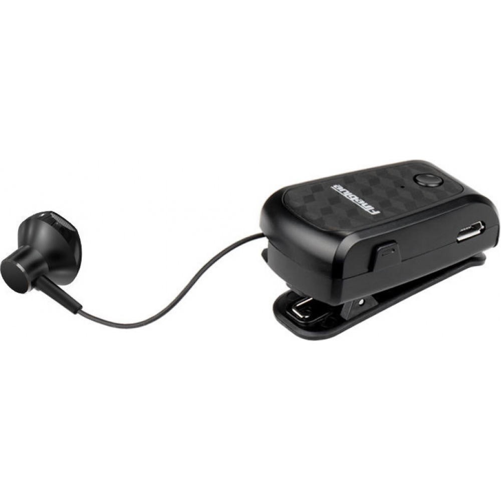 Ακουστικό Bluetooth Fineblue FQ-10 Pro με Επεκτεινόμενο Καλώδιο Clip-On Wireless Headset -Μαύρο Αξεσουάρ 