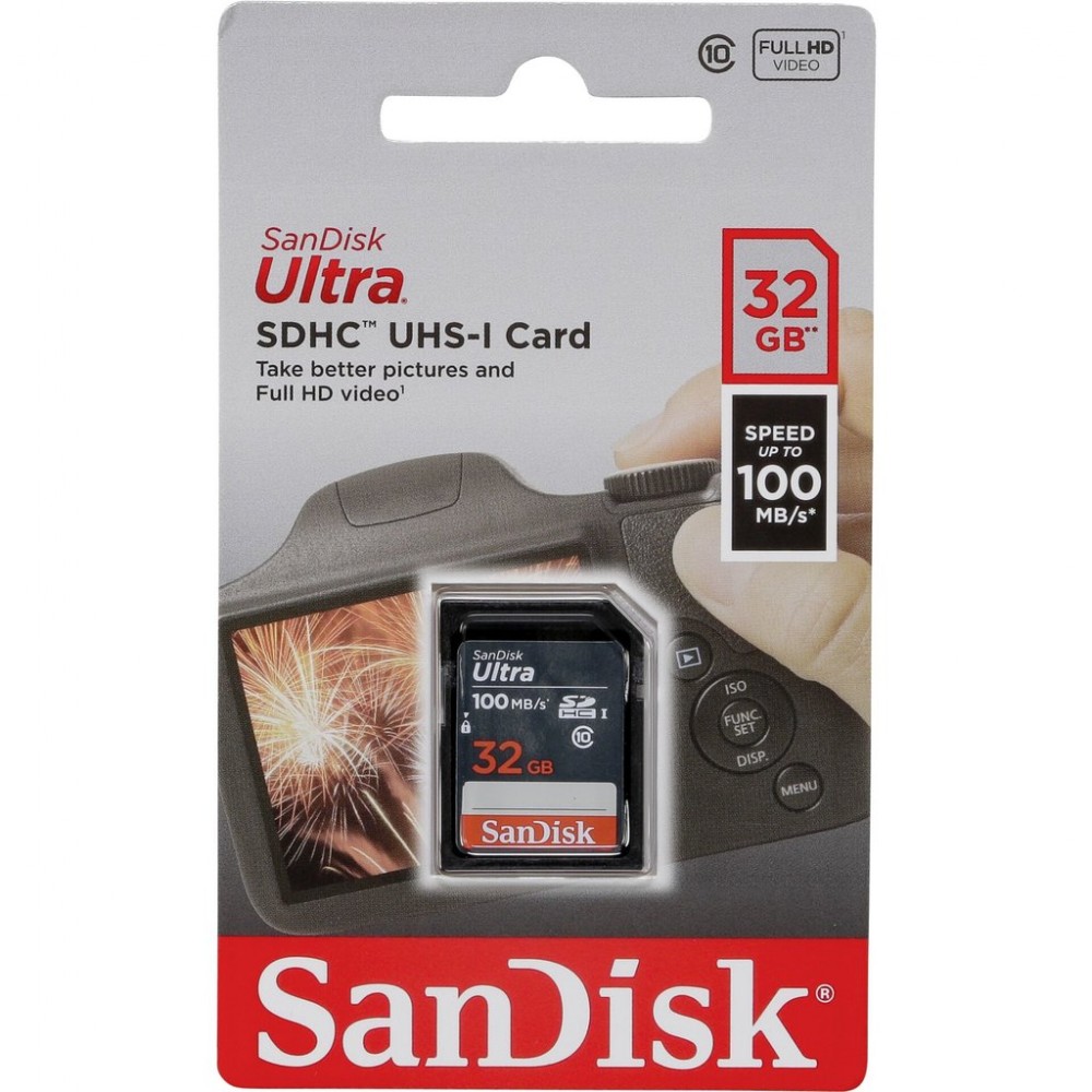 Κάρτα SanDisk Ultra  32GB SDXC UHS-I Κάρτες Μνήμης