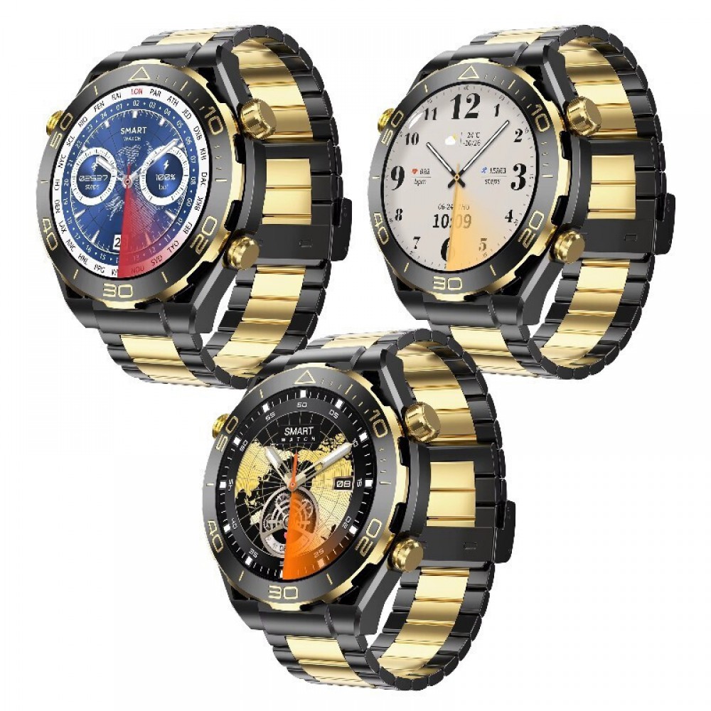 Z91 Pro Max Smartwatch 1.46'' Amoled -Χρυσό 