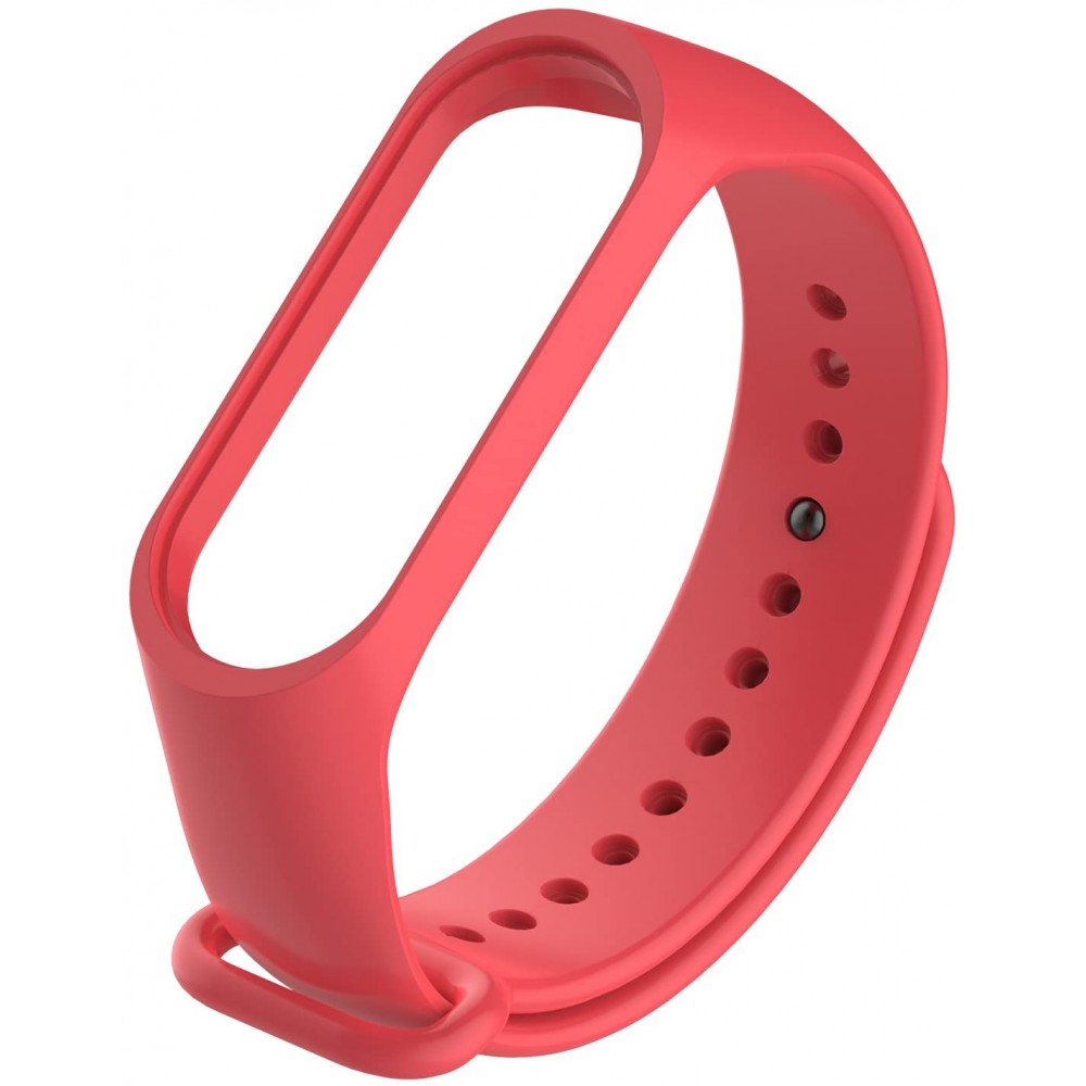 Xiaomi Mi Band 3 / 4 Strap Κόκκινο Λουράκι Σιλικόνης Αξεσουάρ 