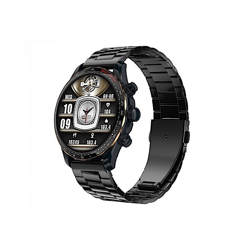 Smartwatch με παλμογράφο και ειδοποίηση μηνυμάτων TKY-Y99 -Μαύρο Αξεσουάρ 