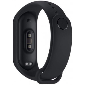 Xiaomi Mi Band 3 / 4 Strap Μαύρο Λουράκι Σιλικόνης Αξεσουάρ 