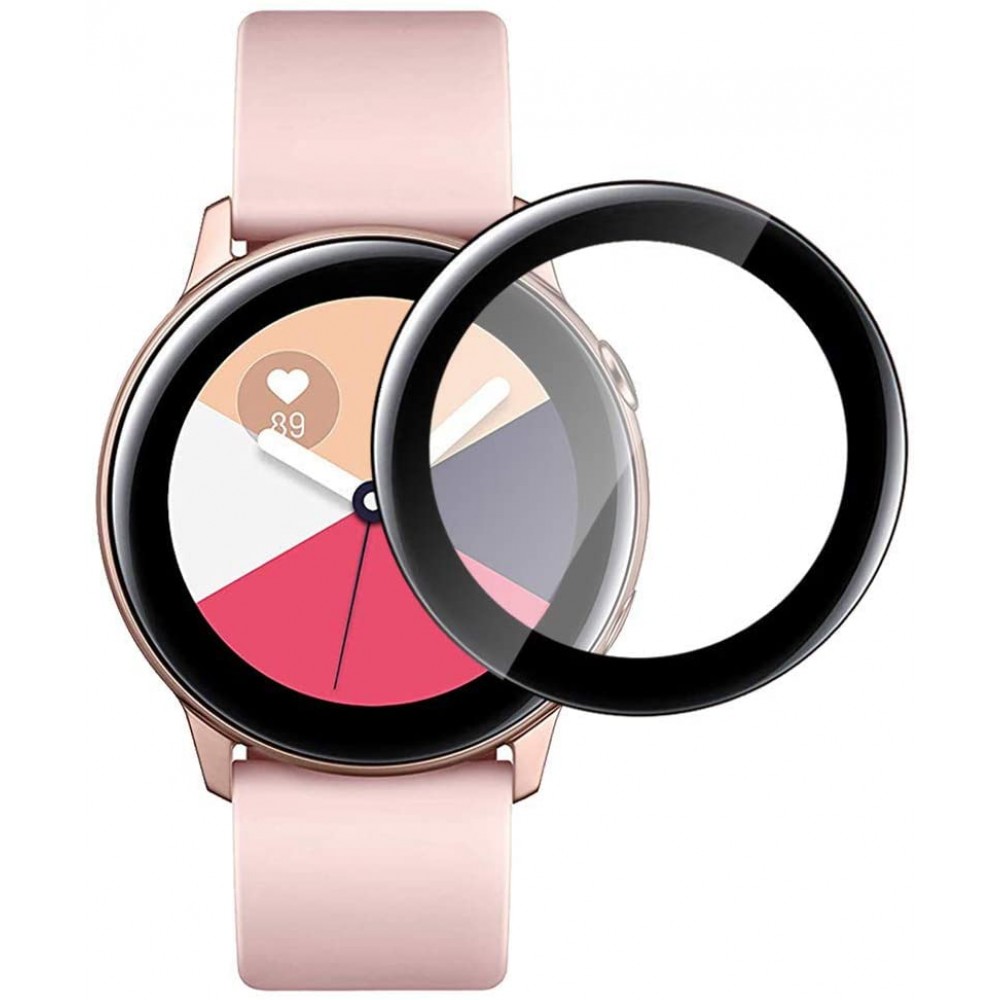 Samsung Galaxy Watch Active2 40mm  Matte Full Face Curved Black Soft Screen Protector Προστασία οθόνης