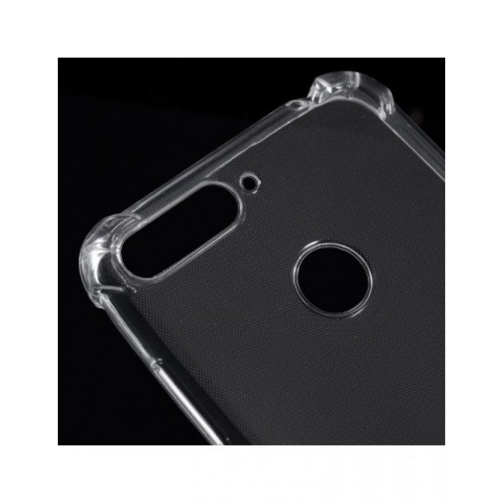Θήκη Huawei Y7 / Y7 Prime 2018 Anti Shock 0.5mm -Διάφανη/Clear Θήκες Smartphone