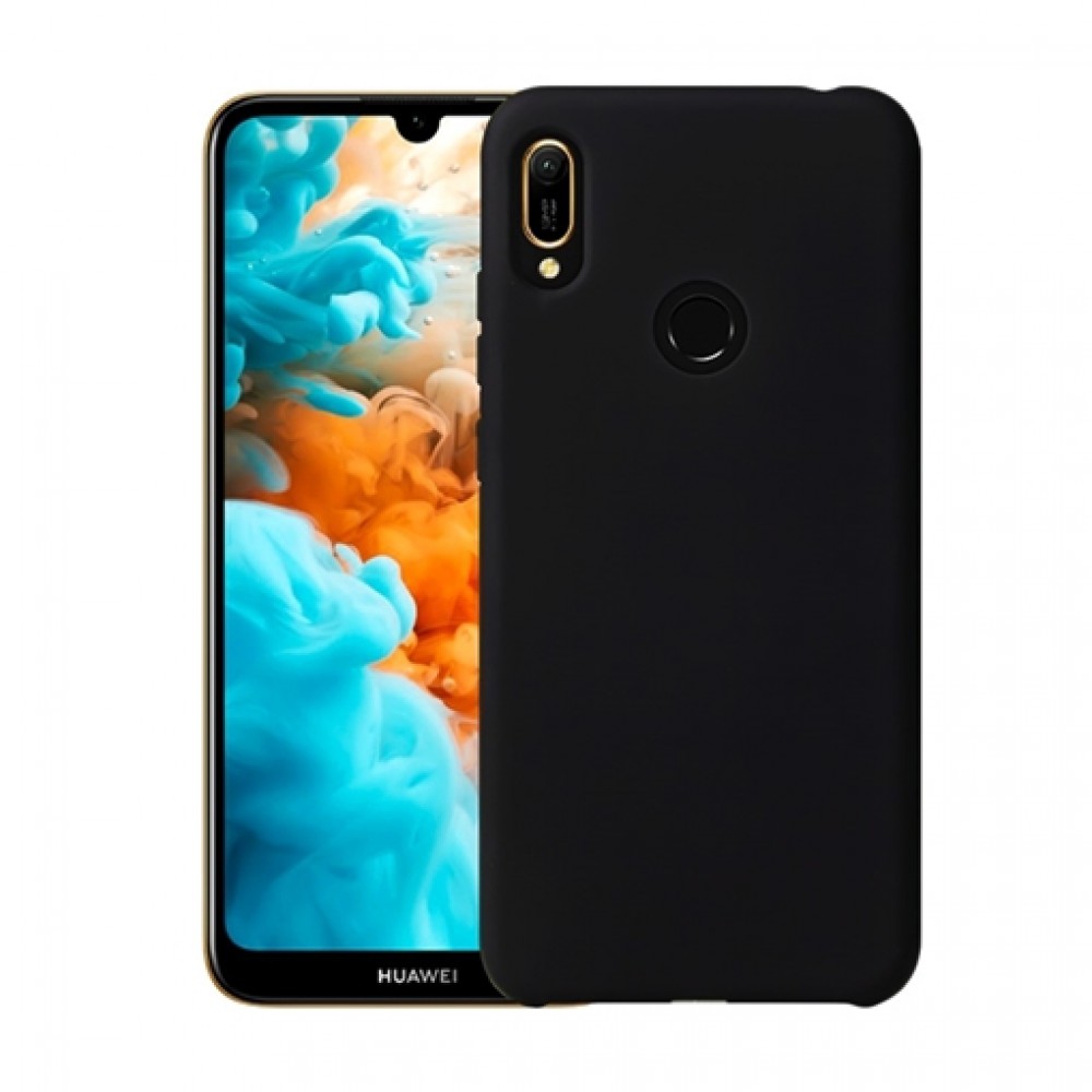 Θήκη Σιλικόνης Slim Fit Για Huawei Y6 2019 / Honor 8A –Μαύρο Θήκες Smartphone