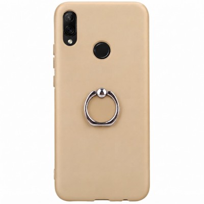 Θήκη Huawei Y6 2019 / Honor 8A από σκληρό πολυανθρακικό πλαστικό (PC) με stand  -Χρυσό