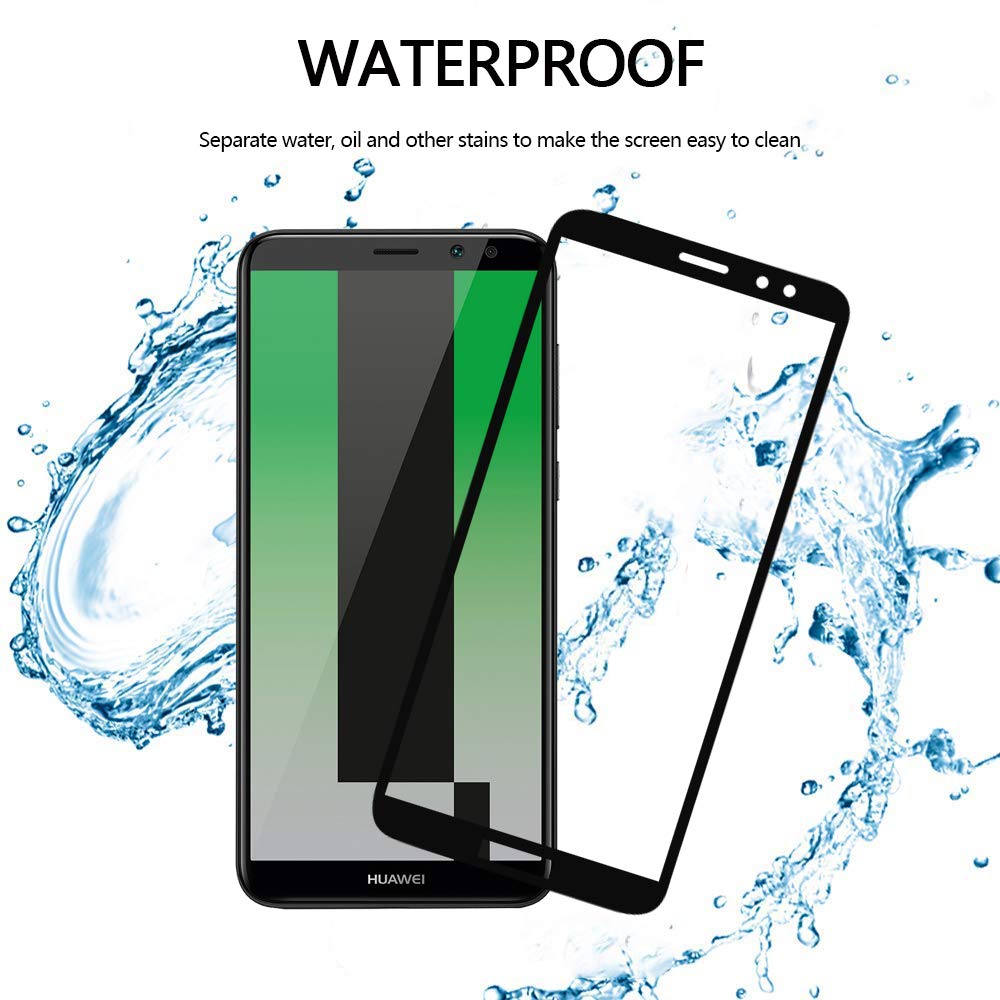 Huawei Mate 10 Lite 3D Full Face Προστατευτικό Οθόνης Αντιχαρακτικό Γυαλί –Μαύρο Προστασία οθόνης