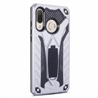 Θήκη Huawei Mate 10 Lite Defender Phantom Case Stand -Ασημί